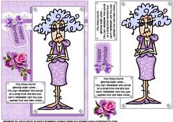 Stella Can Remember the Sixties Quick Card