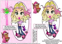 Teen Diva My Room Isn't Dirty Quick Card