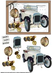 Vintage Car for Dad/son