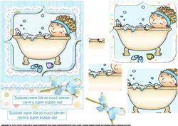 Bubbles in the Bath Pyramid