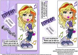 Teen Diva is Studying Quick Card