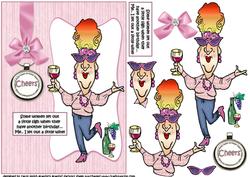 Edna Lets Out a Little Wine