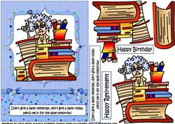 Stella Doesn't Give a Damn Birthday/retirement