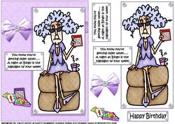 Stella Loves Her Bingo Quick Card