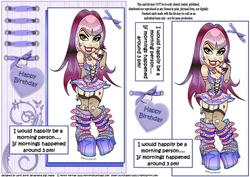 Teen Diva is Not a Morning Person Quick Card
