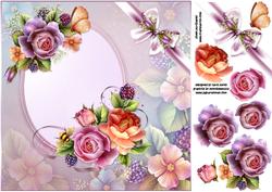 8x8 English Roses