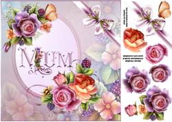 8x8 English Roses for Mum