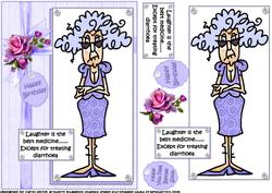 Stella Says Laughter is the Best Medicine Quick Card