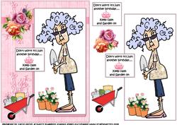 Stella Says Garden on Quick Card