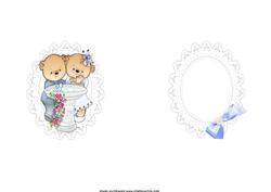 Baby Boy Christening Insert