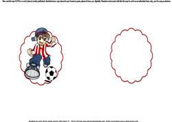 Football Crazy Red Insert