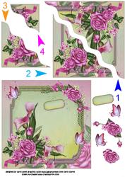Floral Pink Delight Side Stacker