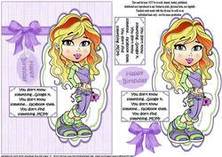 The Teen Diva Needs Her Mum Quick Card