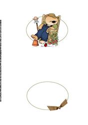 Gardening Dad or Granddad Insert