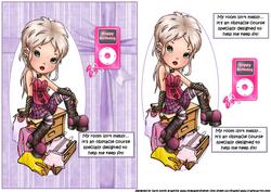 The Teen Diva Has a Specially Designed Room Quick Card