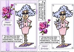 Stella Has Good News for Your Birthday Quick Card