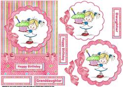 Avery Has a Birthday Cake Quick Card