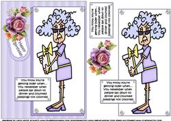 Stella Remembers Counting Blessings Quick Card