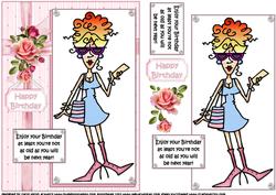 Rita Says Enjoy Your Birthday Quick Card
