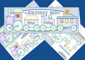 Large Dl Birthday Boy 1 Today Mini Kit