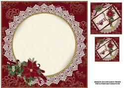 8x8 Luxury Christmas Book Insert Plate