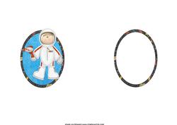 Spaceman Birthday Boy 1-5 Years Old Insert