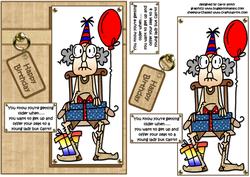 Gus Can't Get Out of His Rocker Quick Card