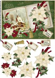 Christmas Book Scene Cream