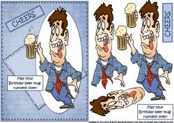 Joey and His Birthday Beer