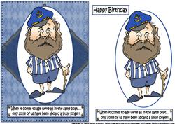 Barnacle Bill Has Been Aboard Longer Quick Card