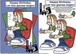 Birthday Boy Gamer