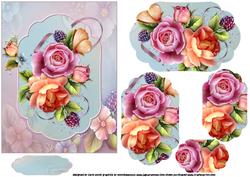 Beautiful Roses Shaped Pyramid