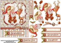 Santa and Rudolf