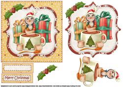 There's a Penguin in My Cocoa Quick Card