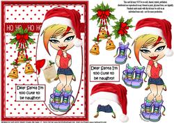 Teen Diva Dear Santa I'm Cute