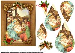 The Nativity Teardrop Pyramid