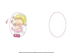 Forget Me Not Birthday Insert