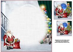 8x8 Time for Santa Mini Kit Insert Plate
