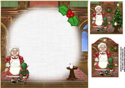 8x8 They're for Santa Mini Kit Insert Plate