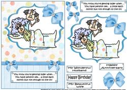 Stella and Gus Have Pension Sex Quick Card