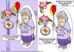 Ethel Has Birthday Advice Quick Card