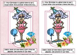 Stella Found a Good Friend Quick Card