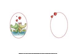 Happy Anniversary from One Old Croc to Another Insert