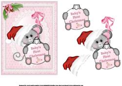 Baby Girl First Christmas