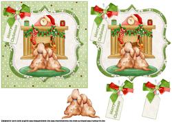 Waiting for Santa Quick Card
