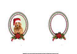 Golden Retriever Christmas Wishes Insert