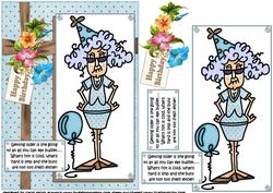 Stella About Getting Older Quick Card