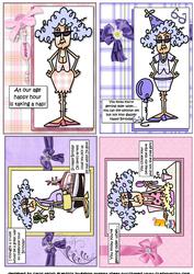 Selection of Four Stella Birthday Toppers