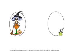 Stella Wicked Witch Halloween or Birthday Insert