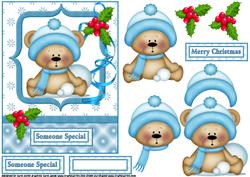 Teddy Plays Snowballs